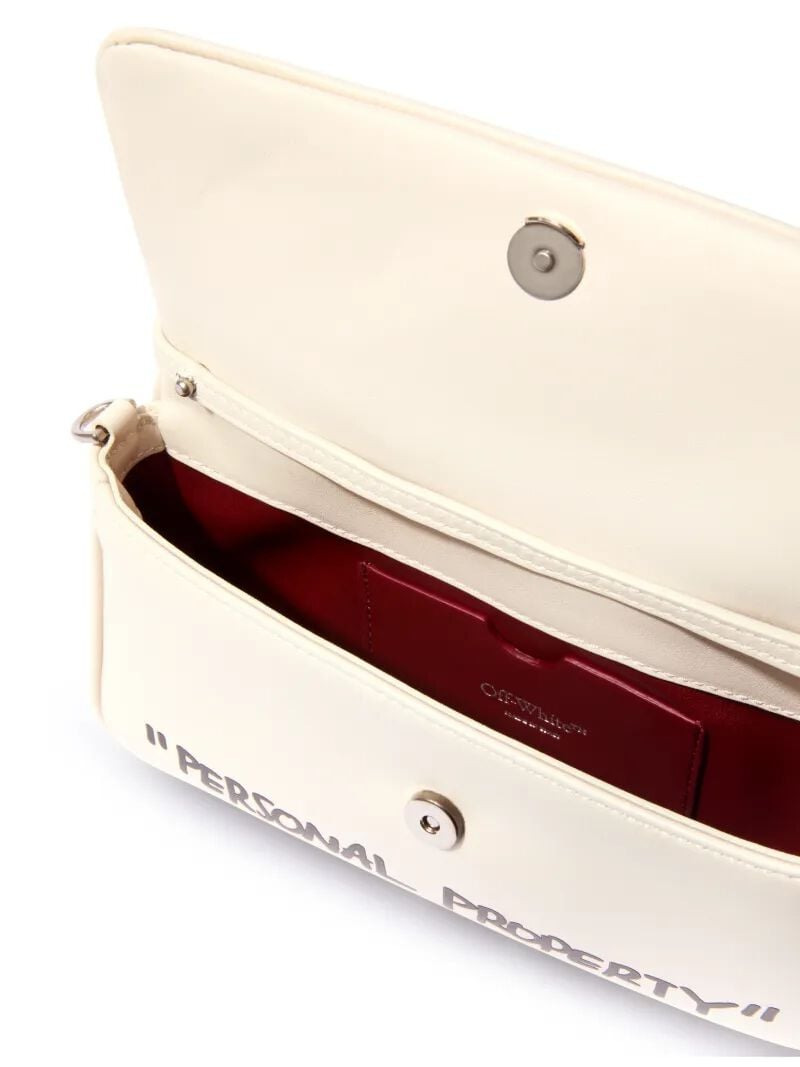 White Jitney 0.7 Quote Shoulder Bag 4