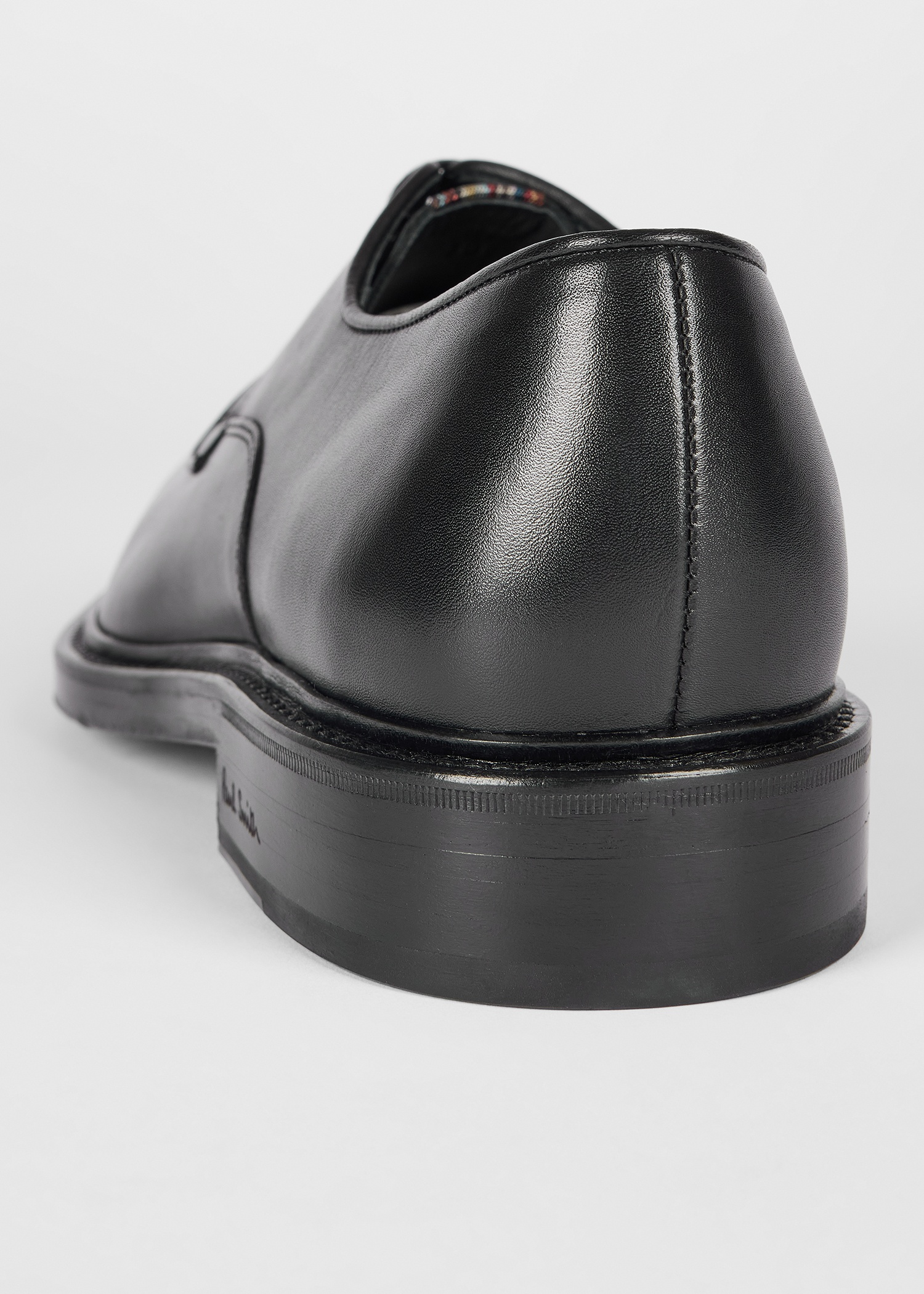 Black Leather 'Magnum' Shoes - 3