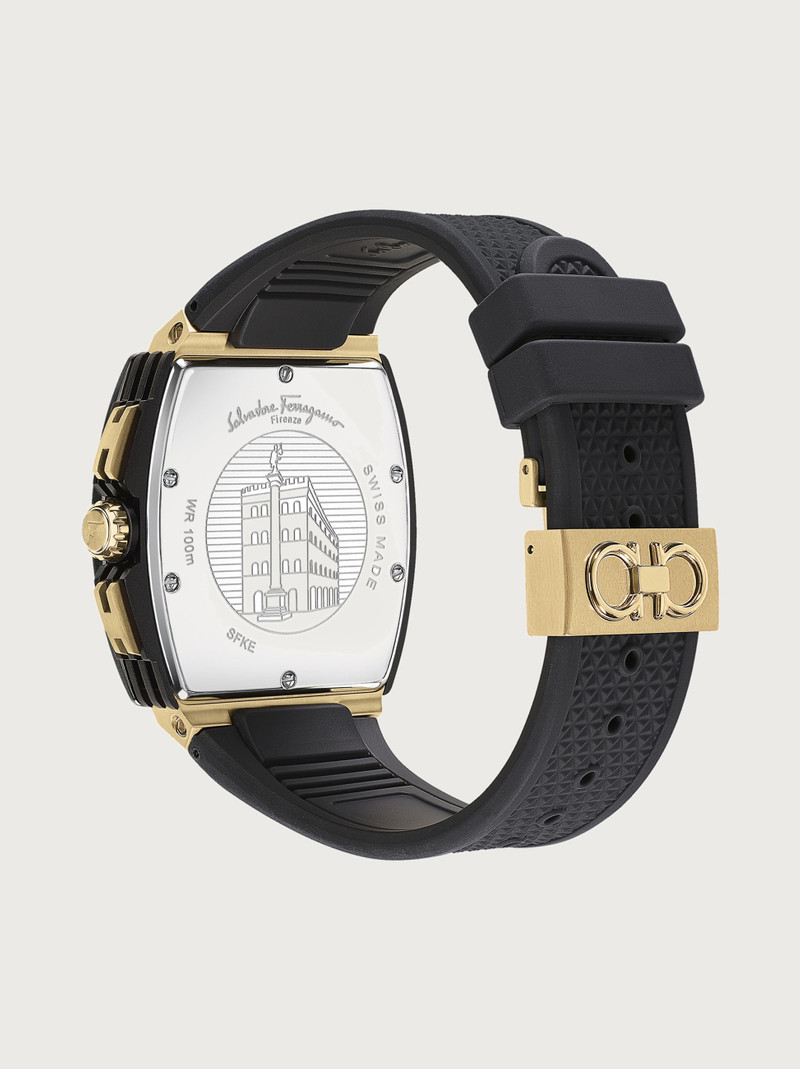 FERRAGAMO F-80 Tonneau Chrono Watch outlook