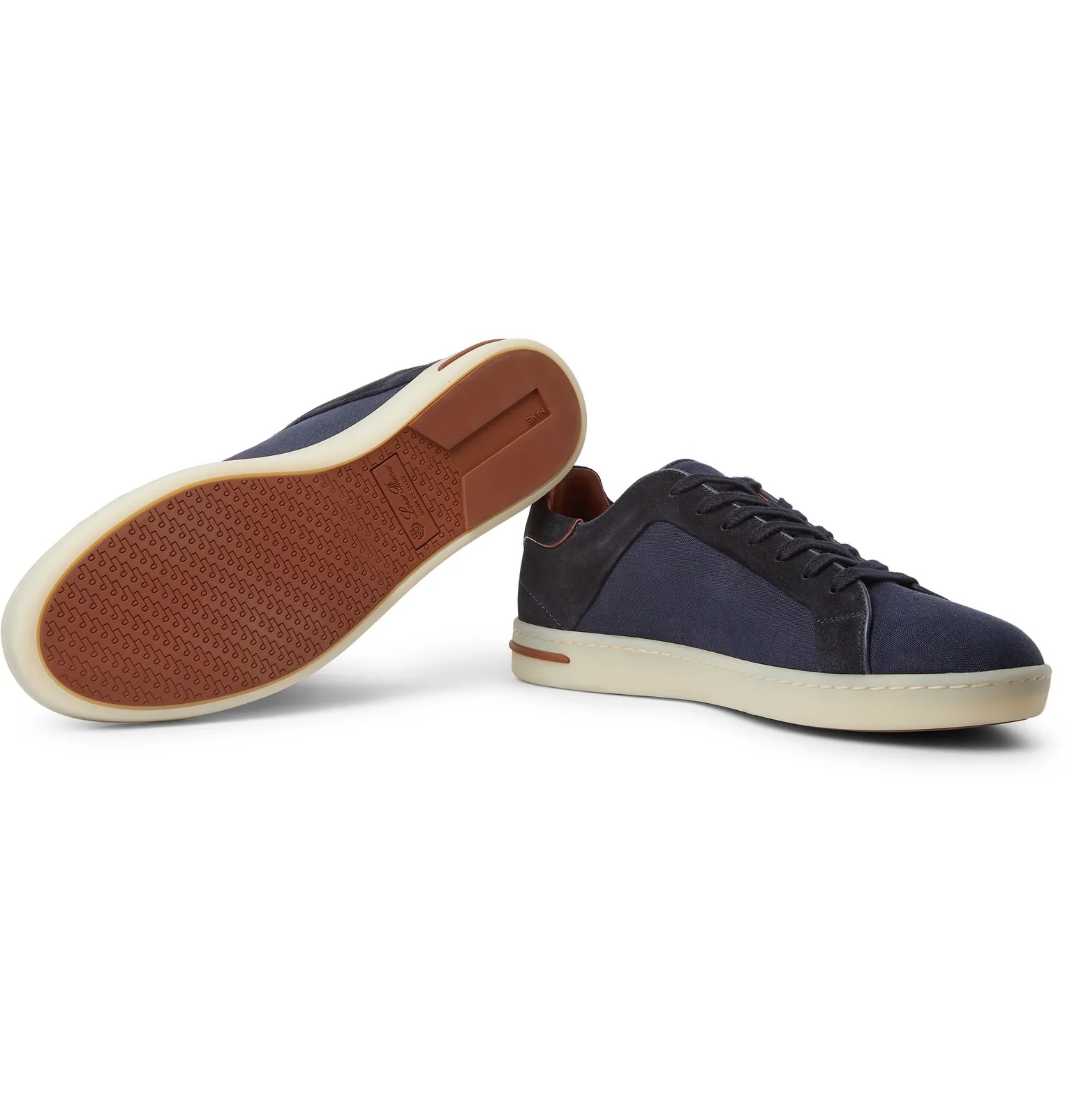 Traveller Suede and Canvas Sneakers - 11