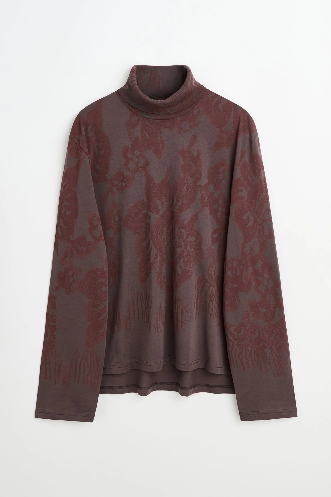 Our Legacy Tutor Rollneck Tasty Raisin Lace Stencil - 1