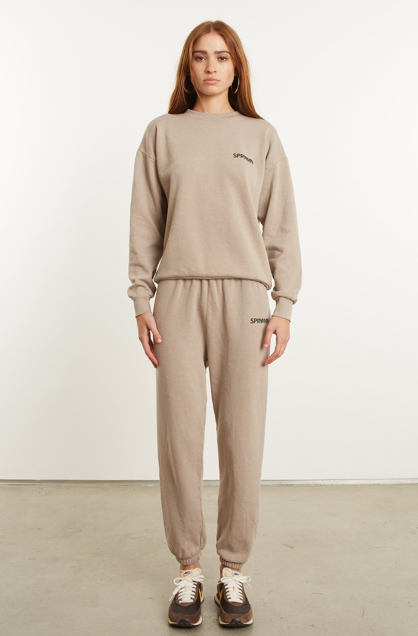 KHAKI LOGO SWEATSHIRT - 2