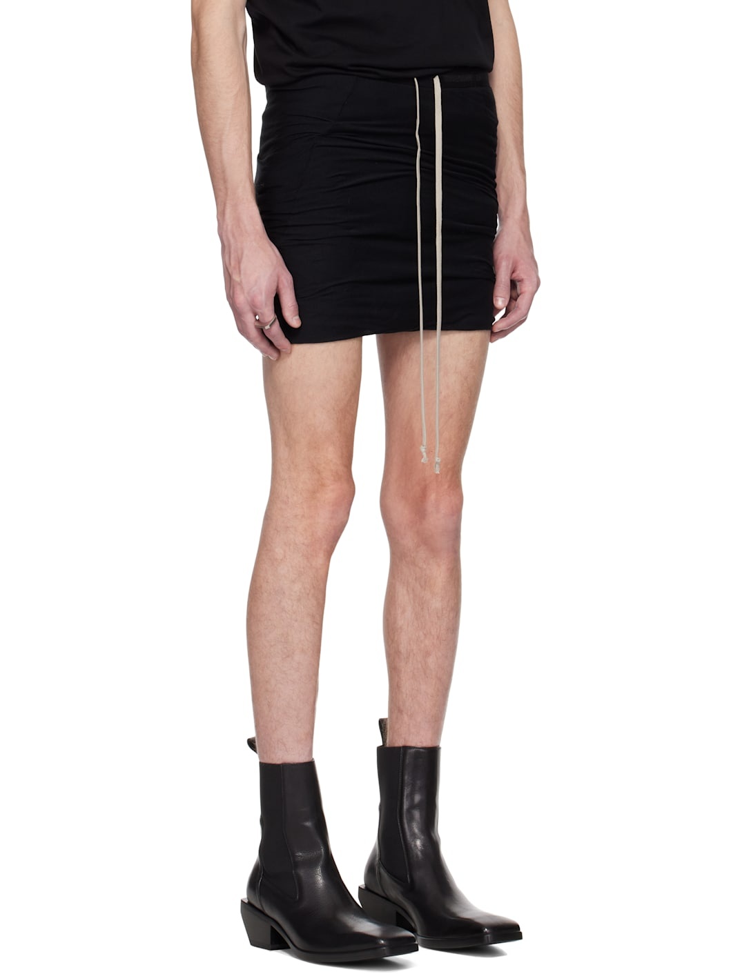 Black Hollywood Buds Shorts - 2