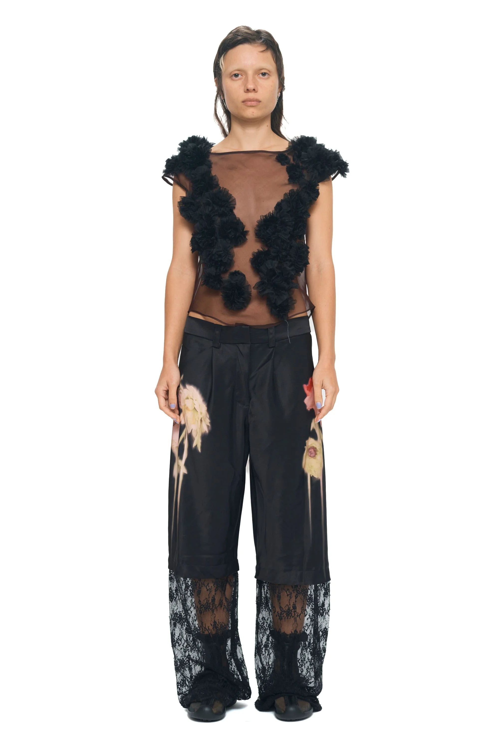 DEEP BROWN MEADOW PATH TOP - 1