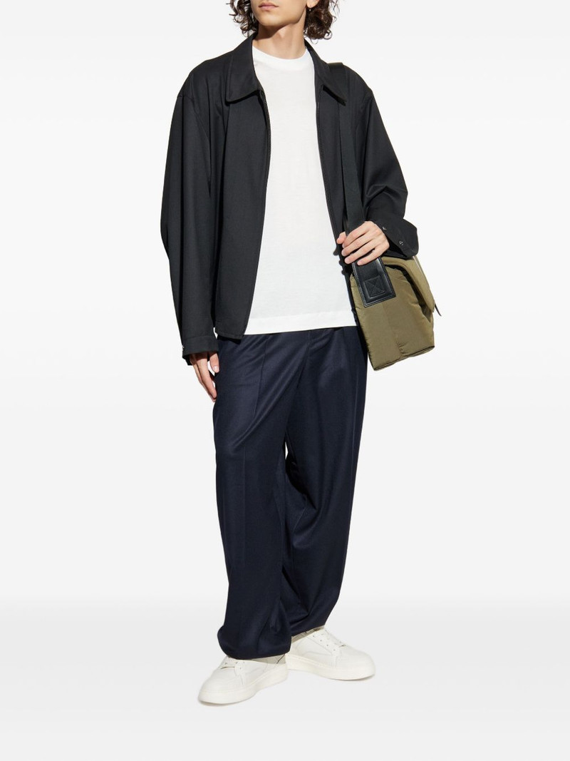 EMPORIO ARMANI logo-patch T-shirt outlook