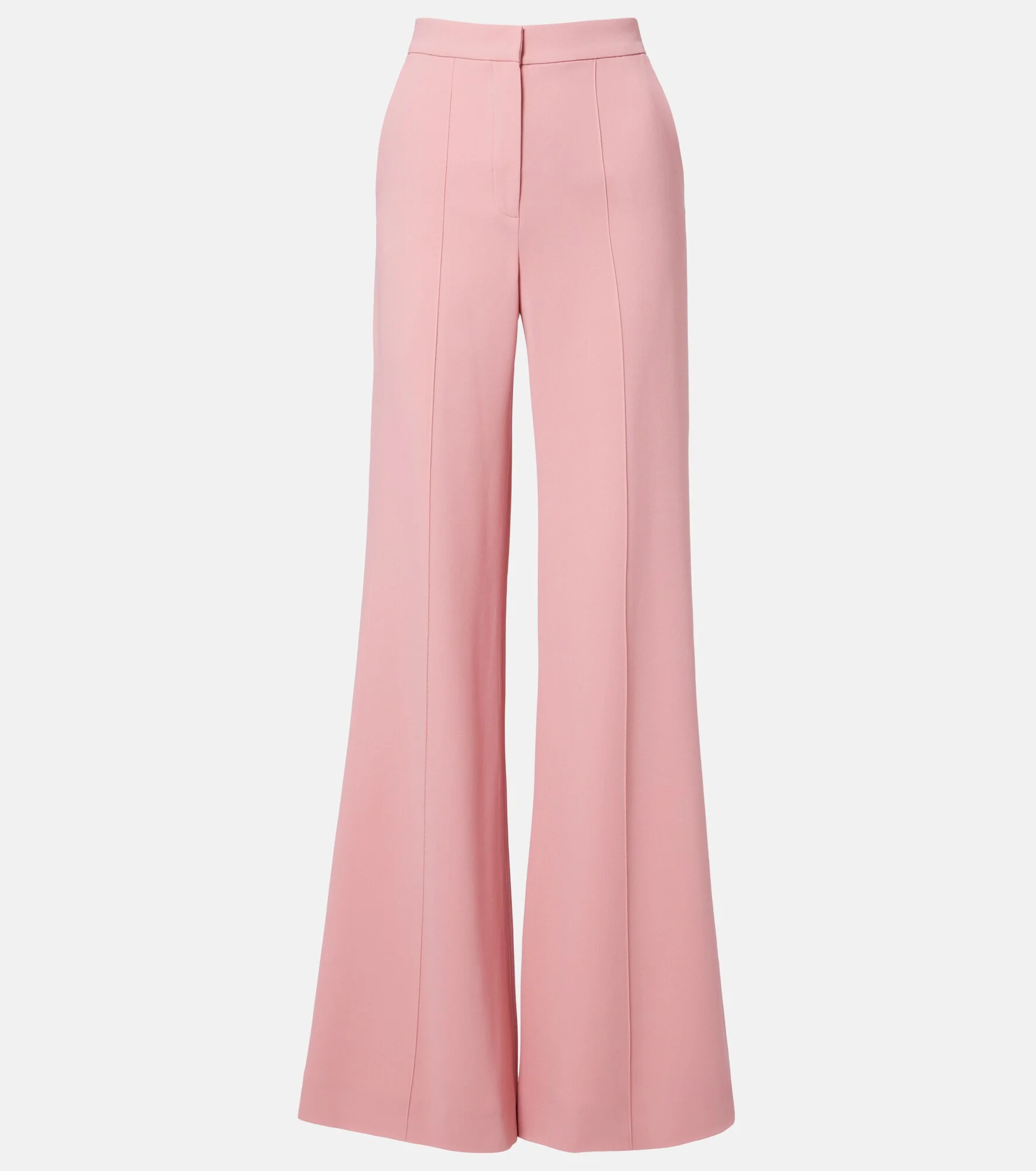 High-rise cady wide-leg pants - 1