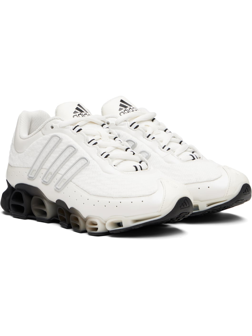 White Megaride Sneakers - 4