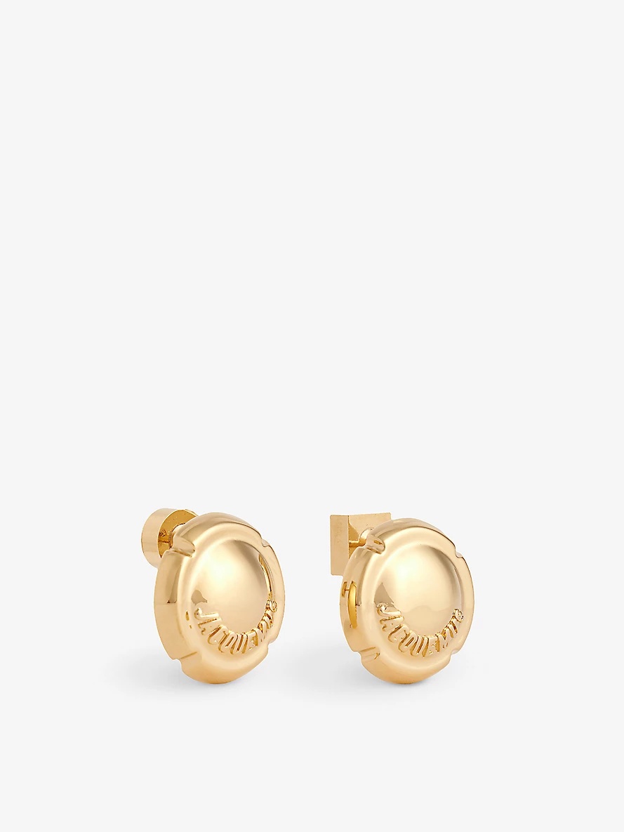 Les Festiva brass earrings - 3
