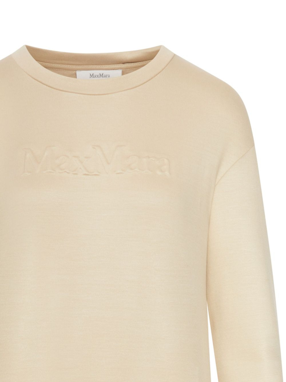 logo-embossed sweatshirt - 2