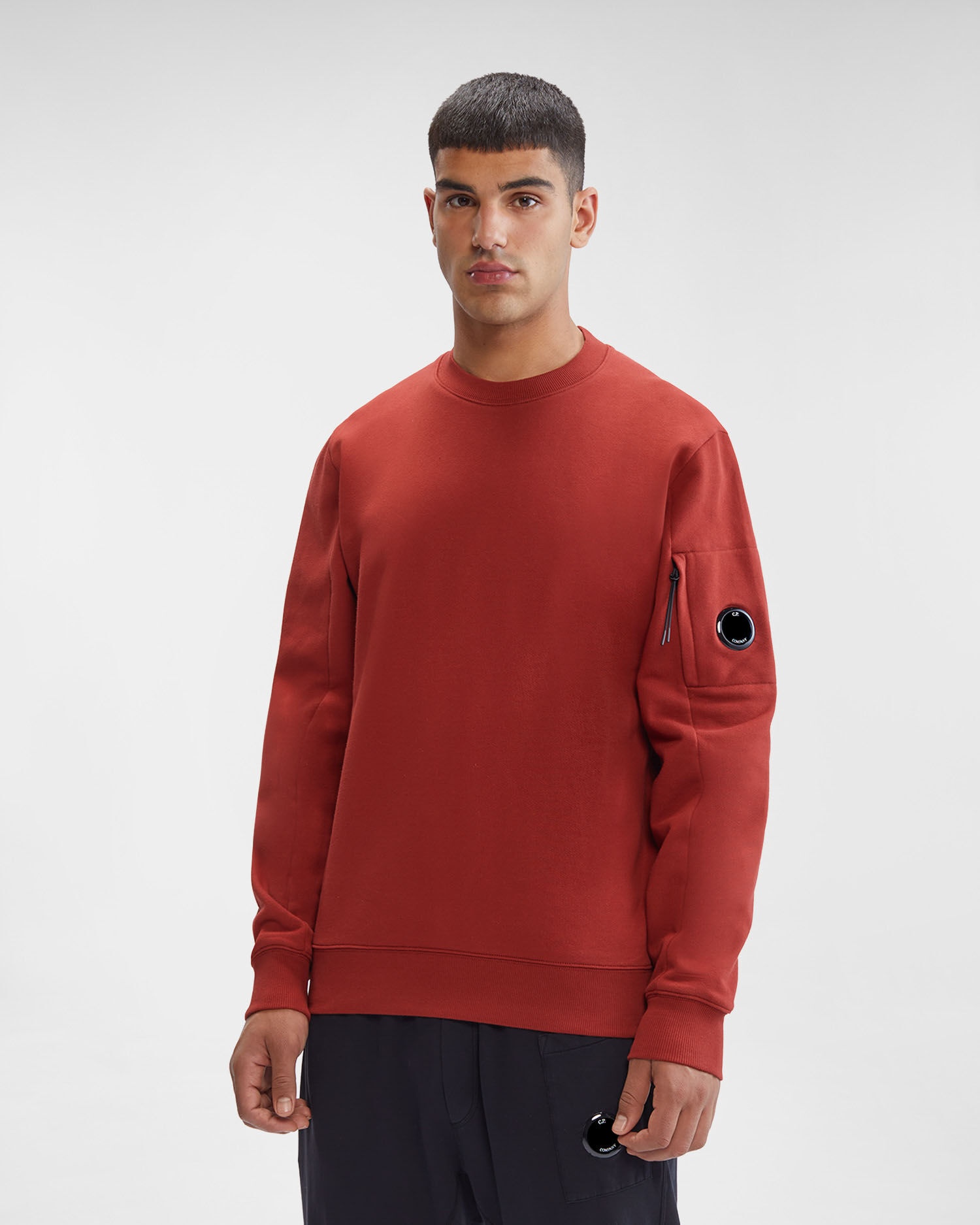 Diagonal Raised Fleece Sweatshirt - 2