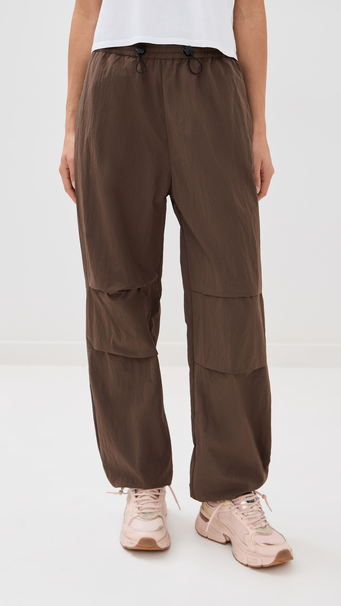 Brooks Joggers Recycled Taffeta Brown - 6