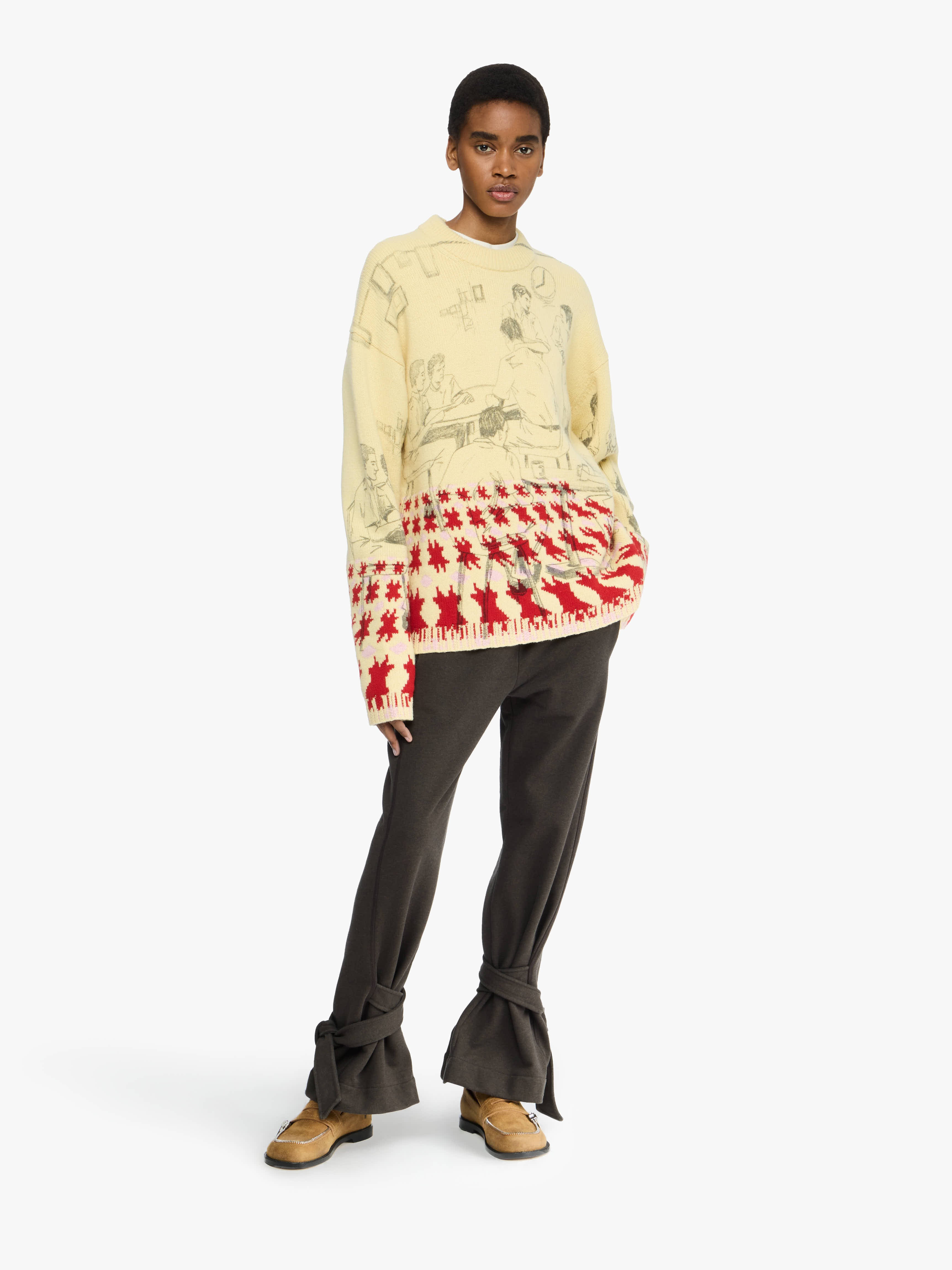 PRINT JACQUARD JUMPER - 2
