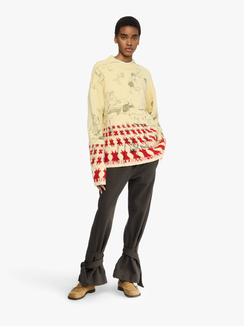 JW Anderson PRINT JACQUARD JUMPER outlook
