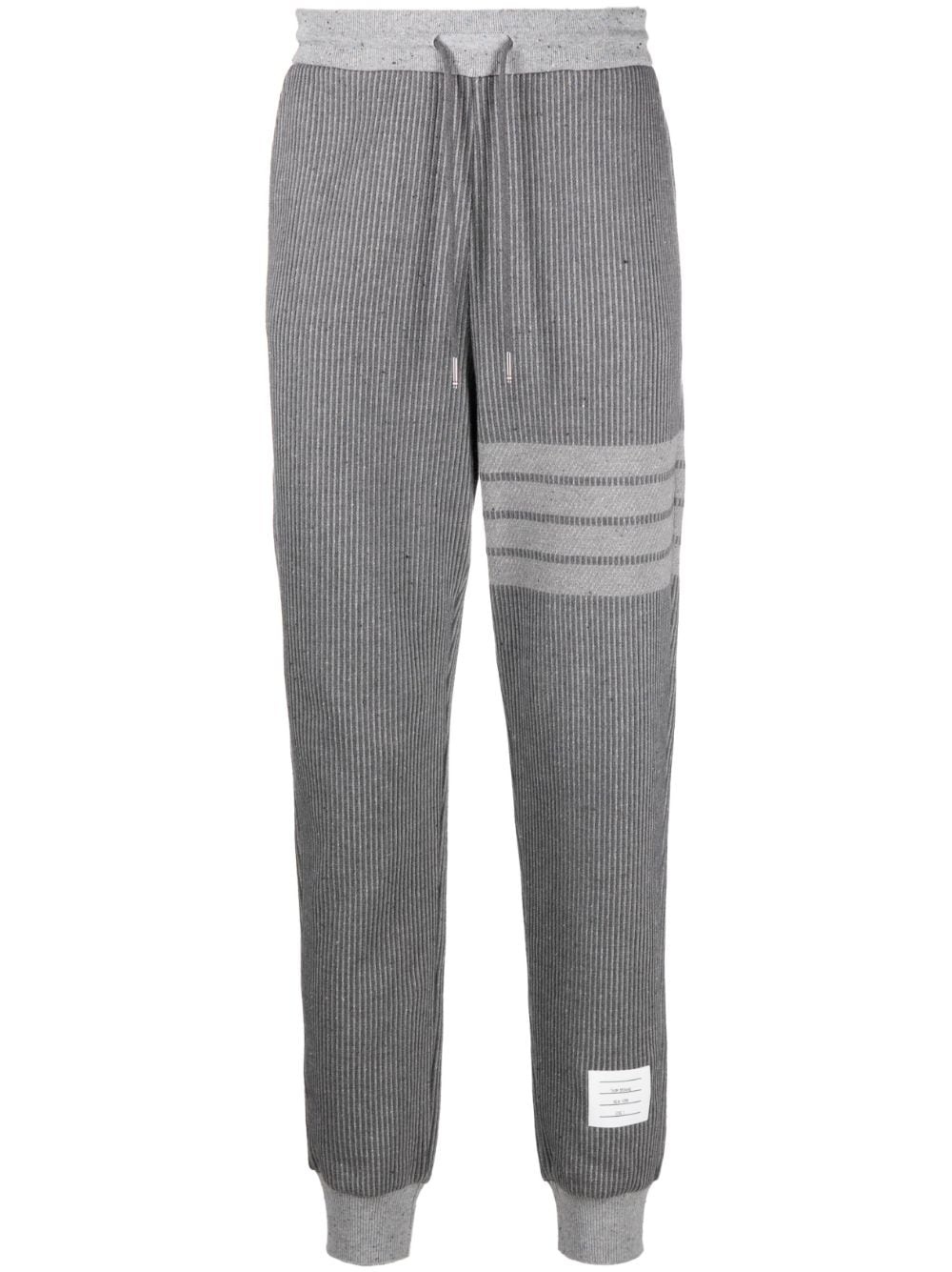 4-Bar knitted track pants - 1