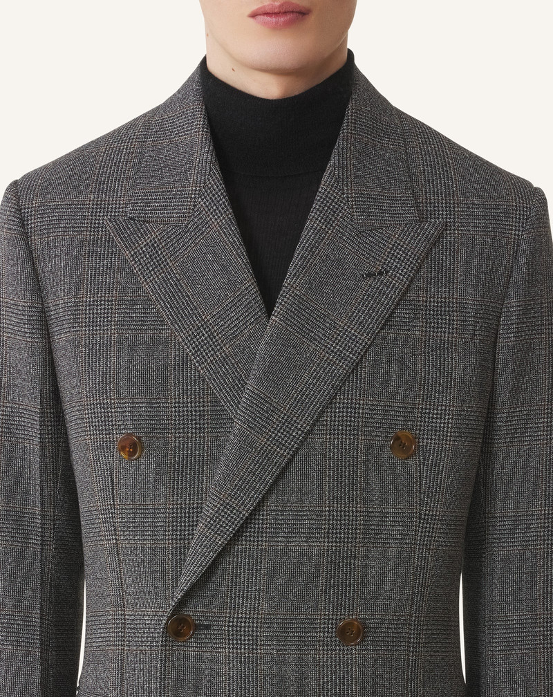 FITTED DOUBLE-BREASTED JACKET 5