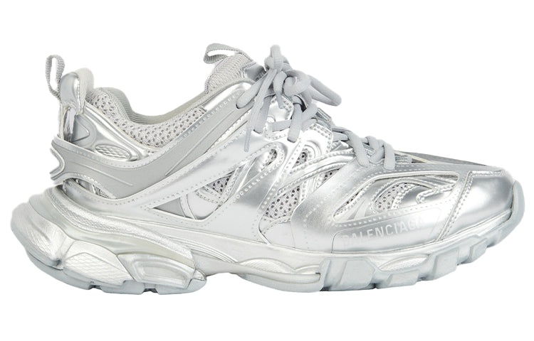 (WMNS) Balenciaga Track Low-Top Daddy Shoes White/Silver 542436W2FS38100 - 2