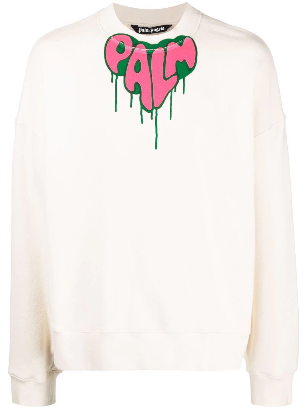 heart logo-print sweatshirt - 1