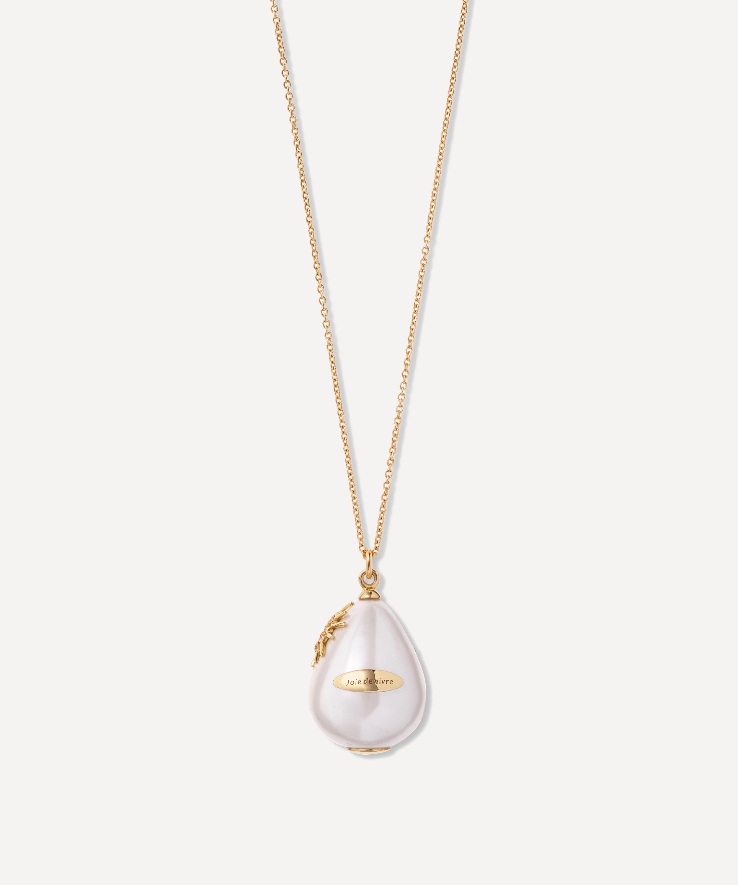 9ct Gold Joie de Vivre Pearl Pendant Necklace - 3