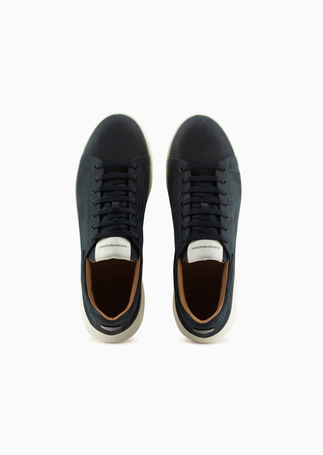 Nubuck sneakers with knurled soles - 3