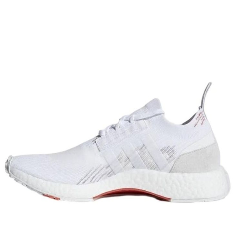 (WMNS) adidas NMD_Racer Primeknit 'White' CQ2033 - 1