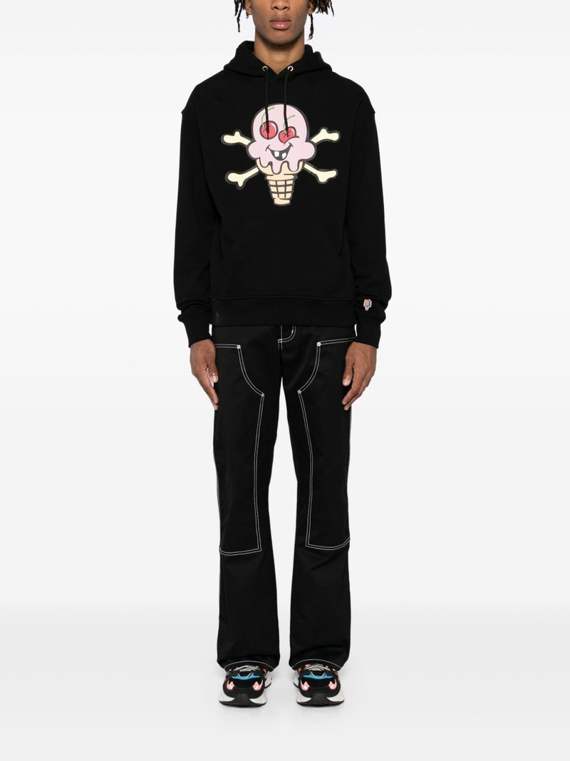 ICECREAM logo-print hoodie outlook