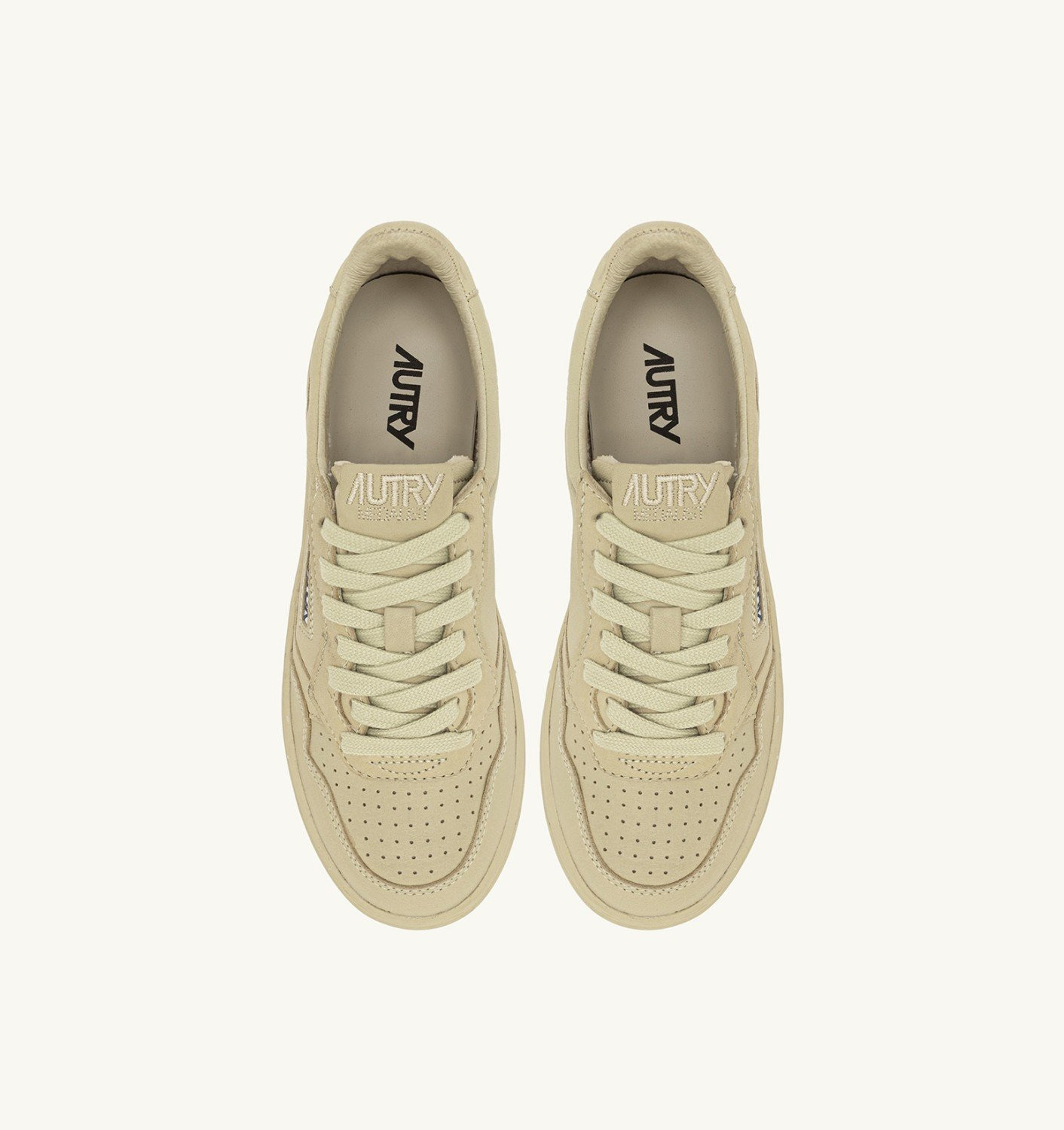 MEDALIST LOW SNEAKERS IN HAY NAPA LEATHER - 5