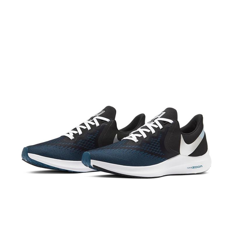 Nike Air Zoom Winflo 6 'Black Metellic Silver' CU2990-001 3