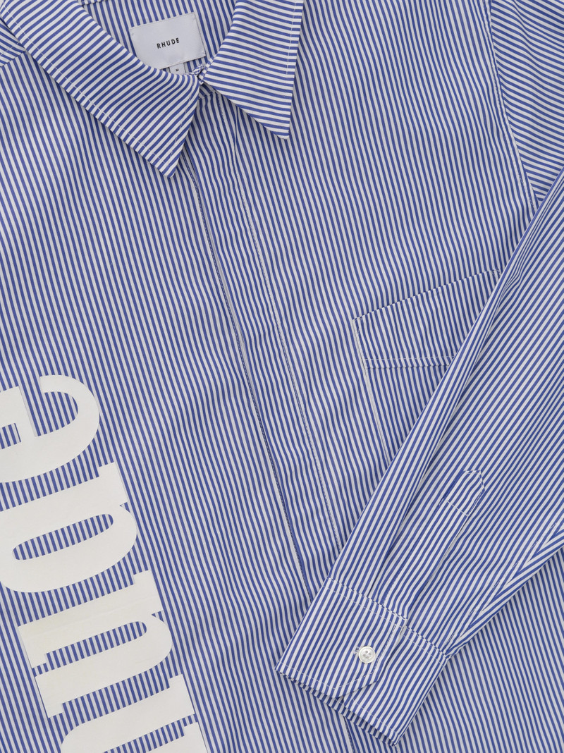 RHUDE SIDE LOGO LS SHIRT 3