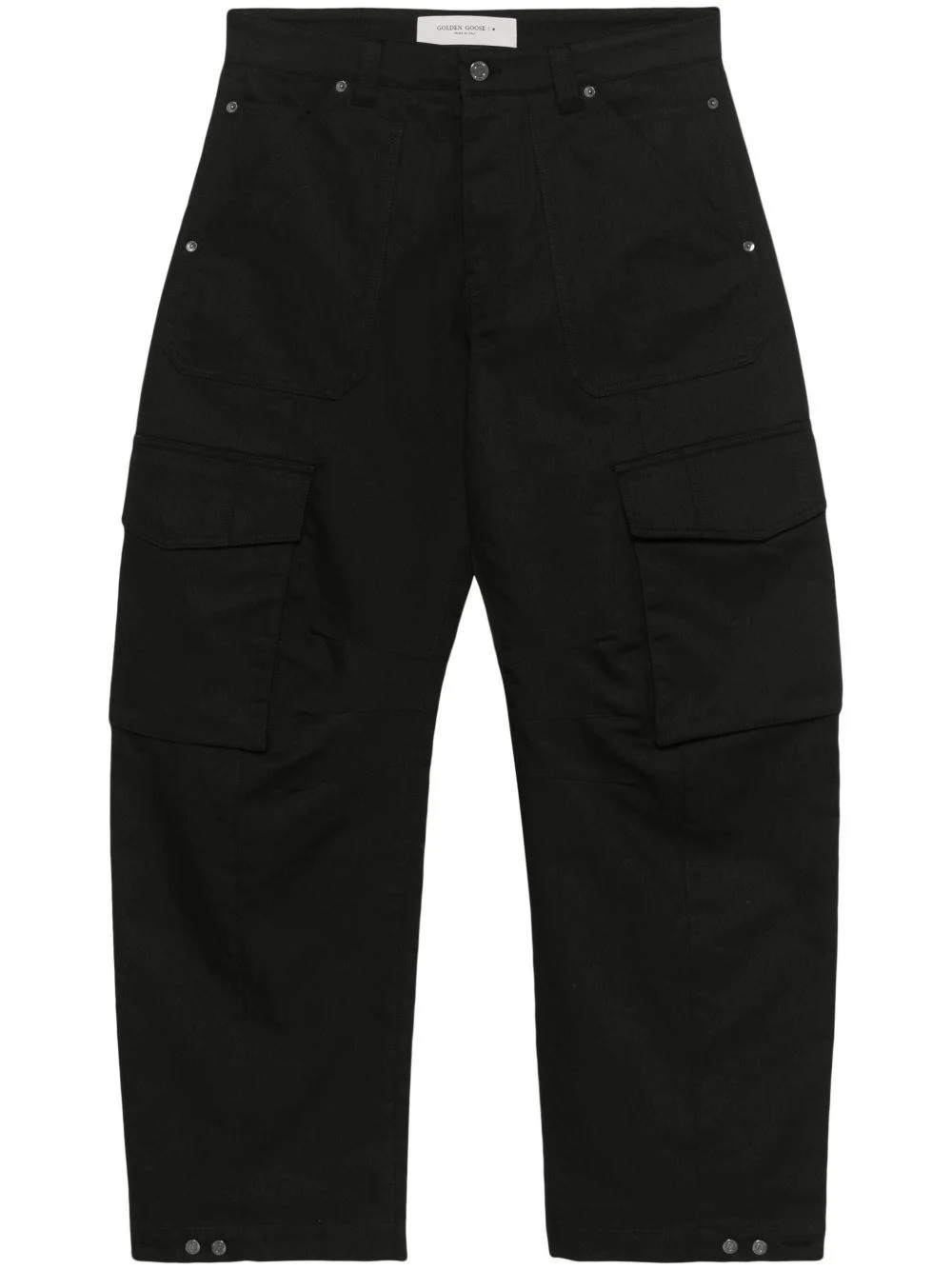 Cotton cargo trousers - 1
