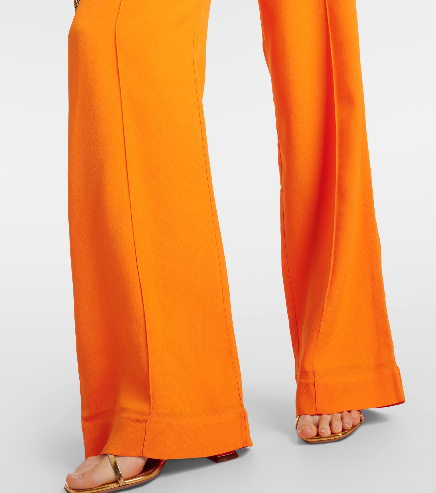 Marlene high-rise wide-leg pants - 5