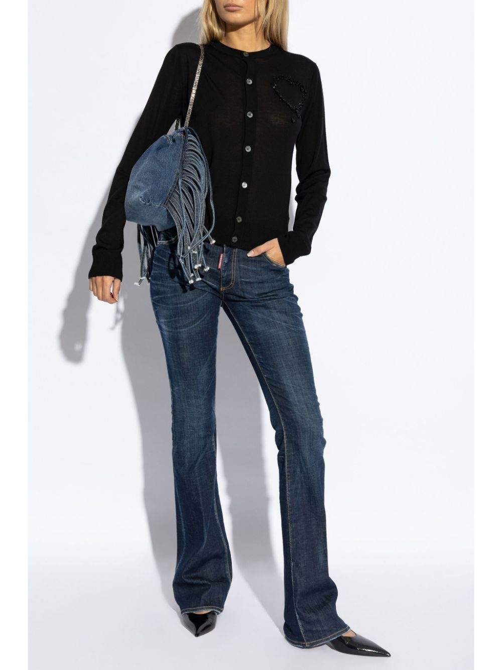 wool cardigan - 2