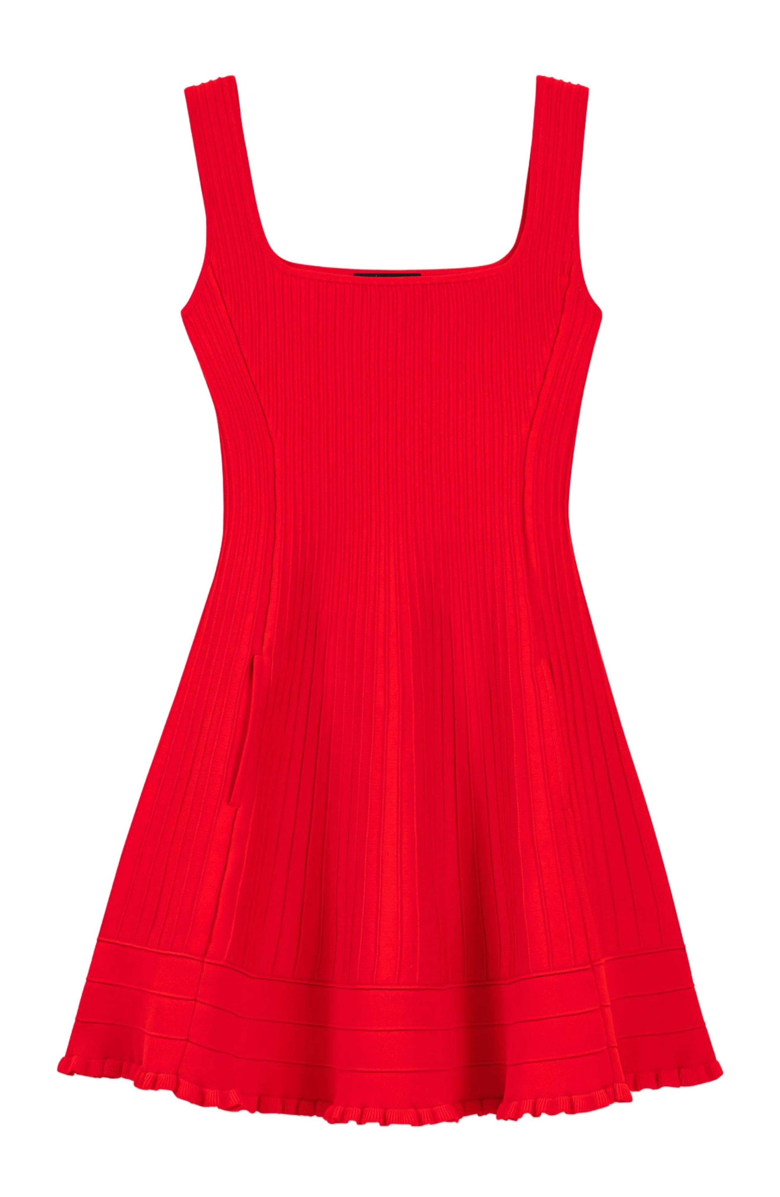 maje Short knit dress in Red at Nordstrom - 8