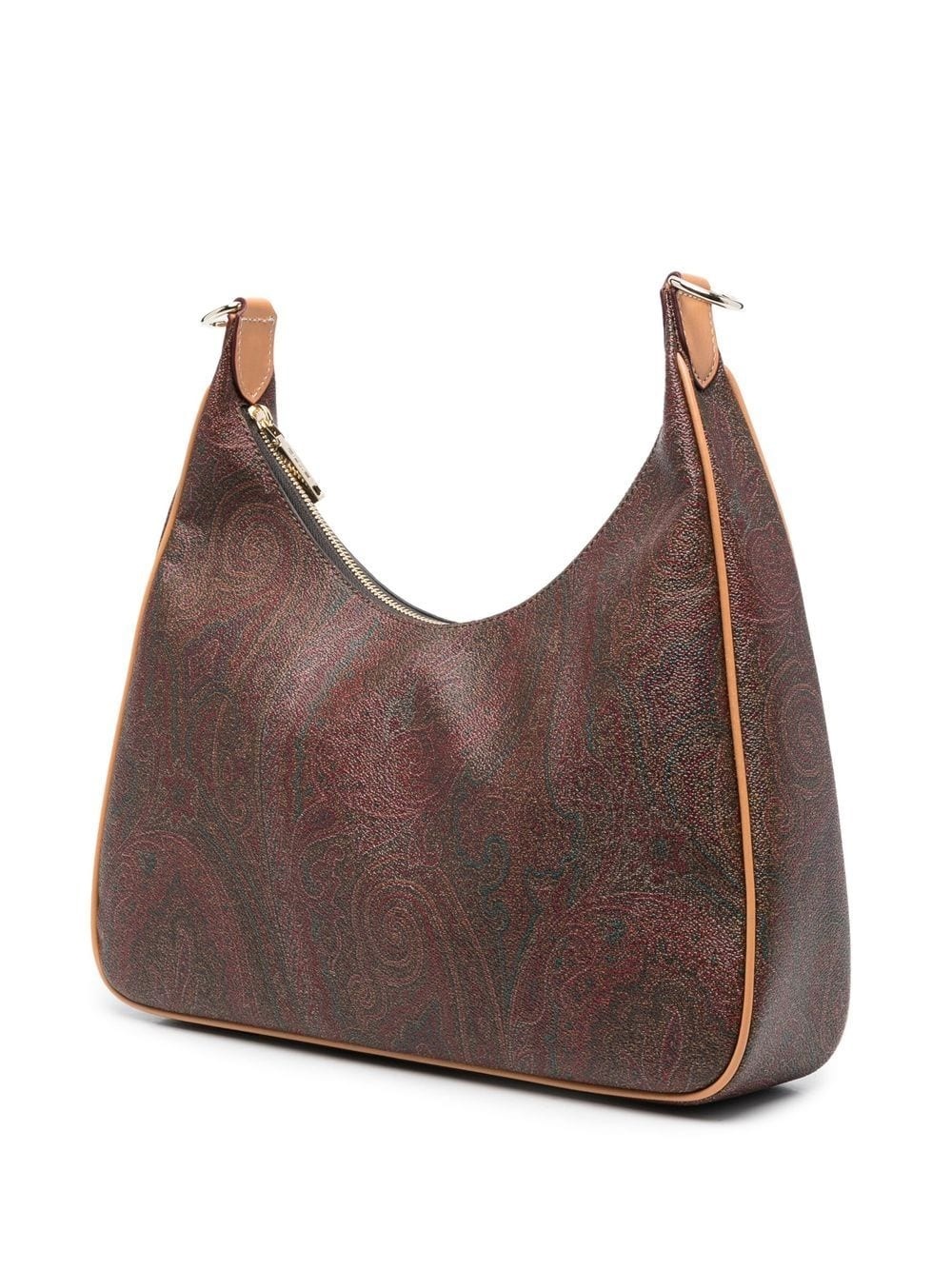 paisley top-handle tote - 3