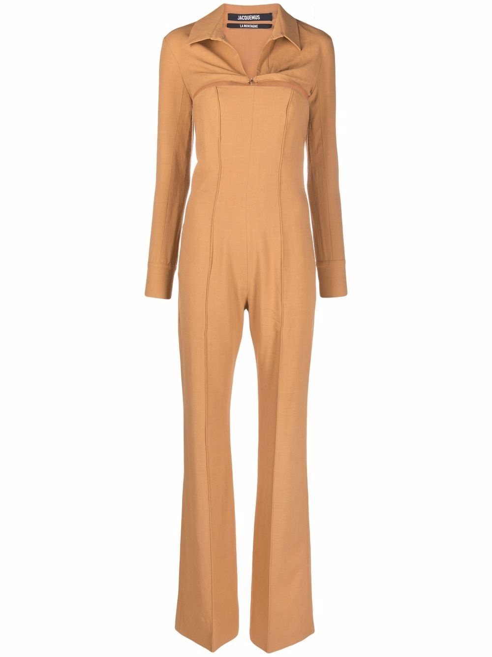 cut-out detail jumpsuit - 1