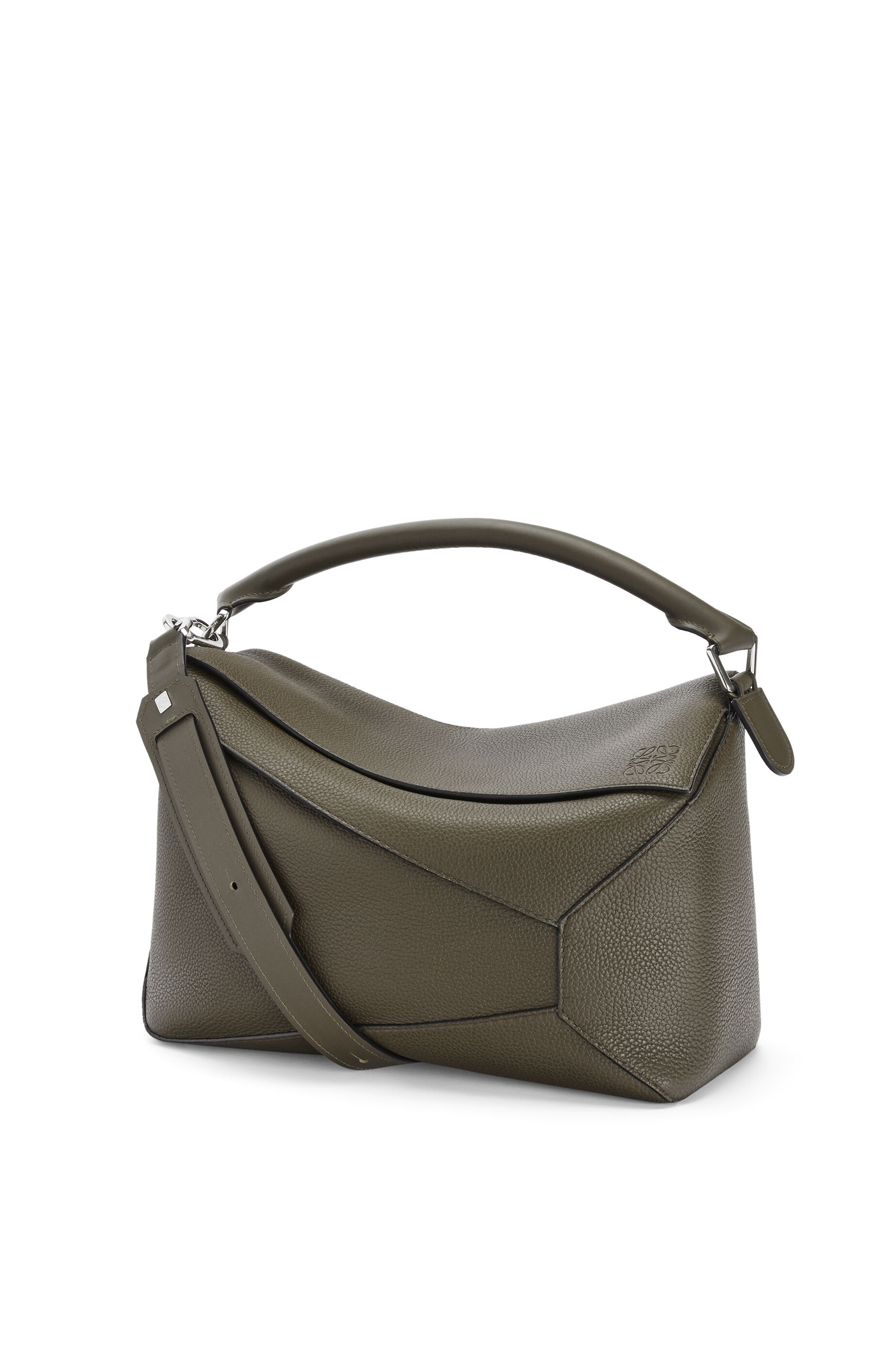 Large Puzzle bag in grained calfskin - 1