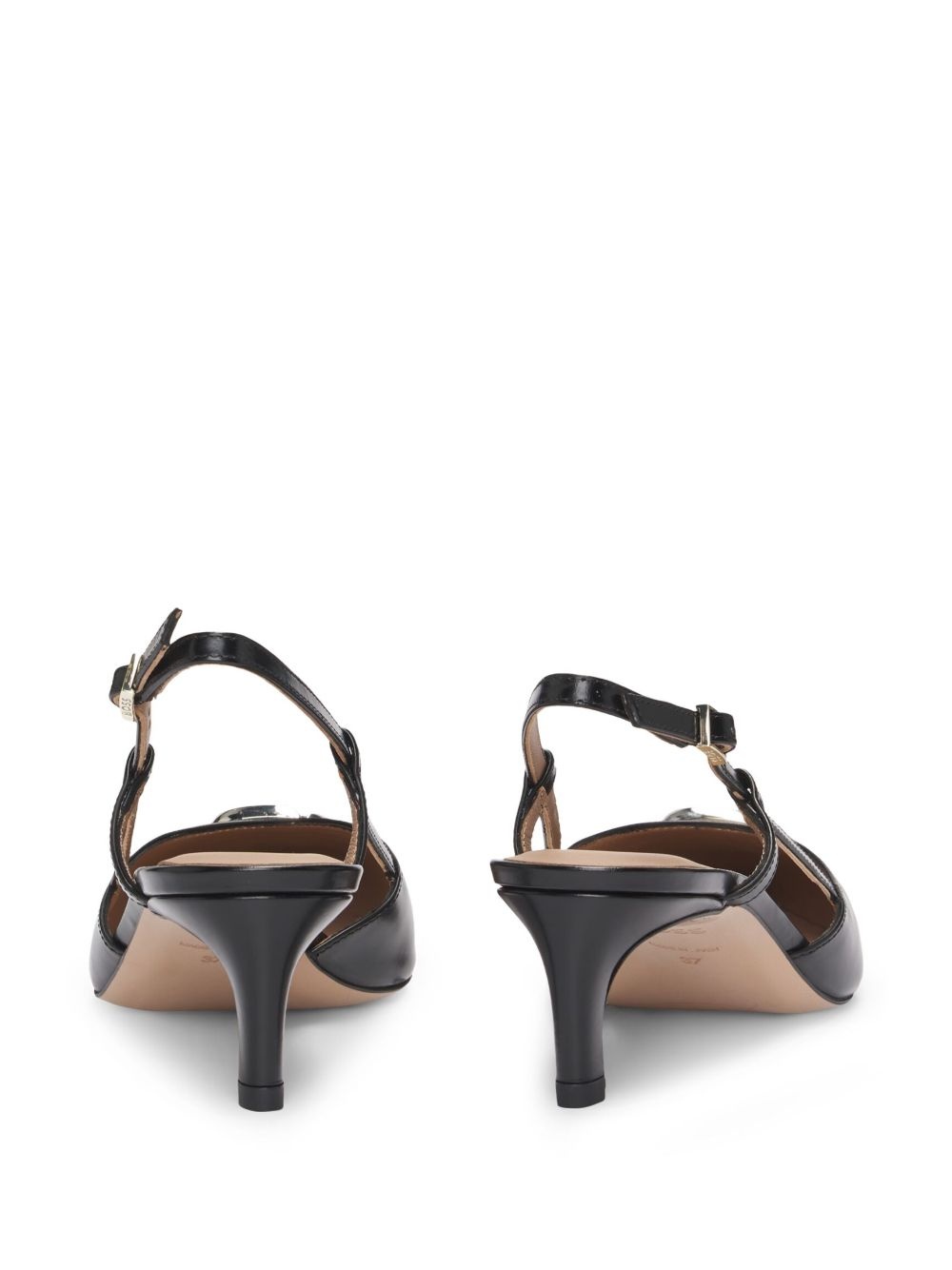 50mm logo-plaque pumps - 3