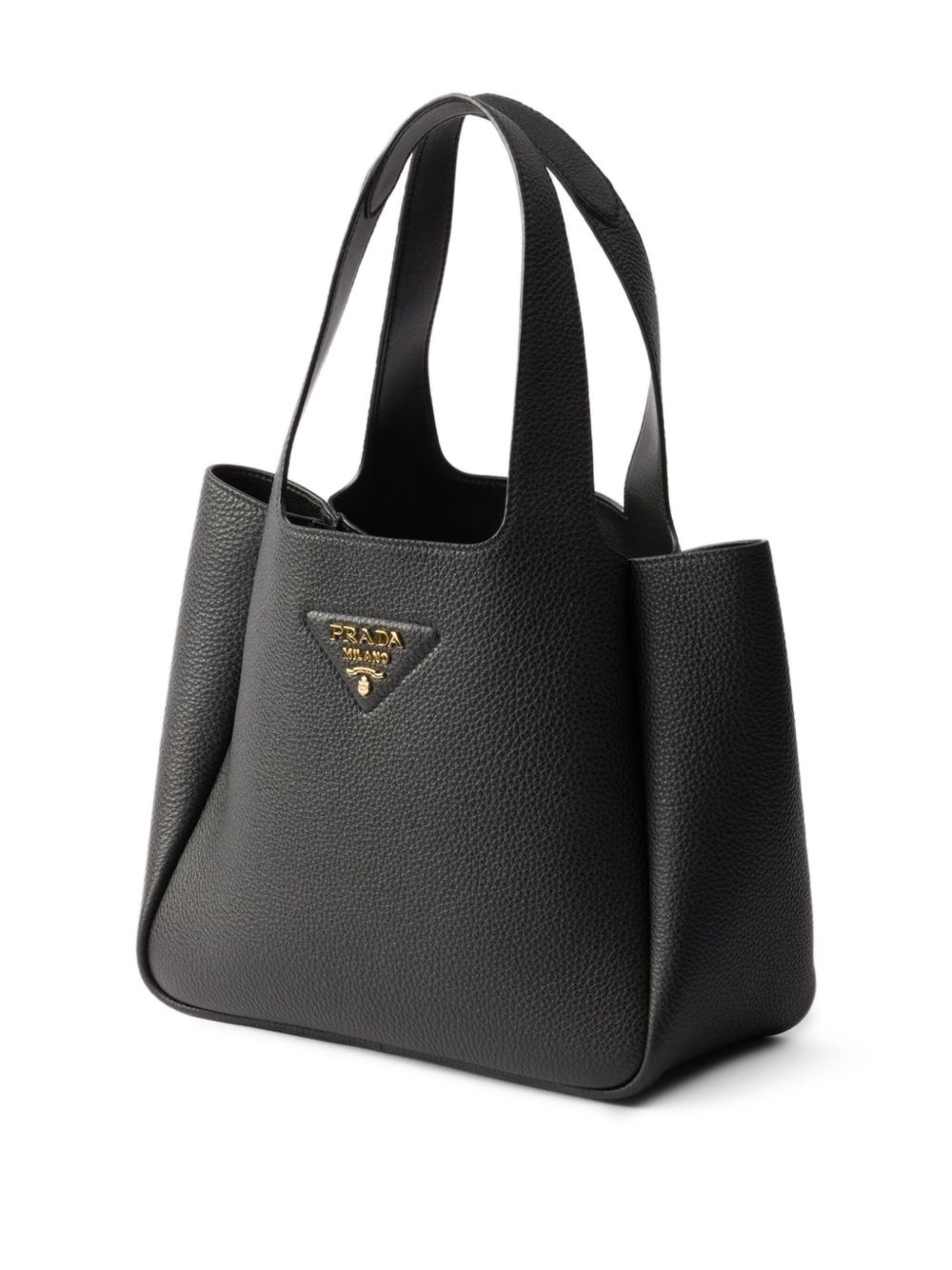 small leather tote bag - 3