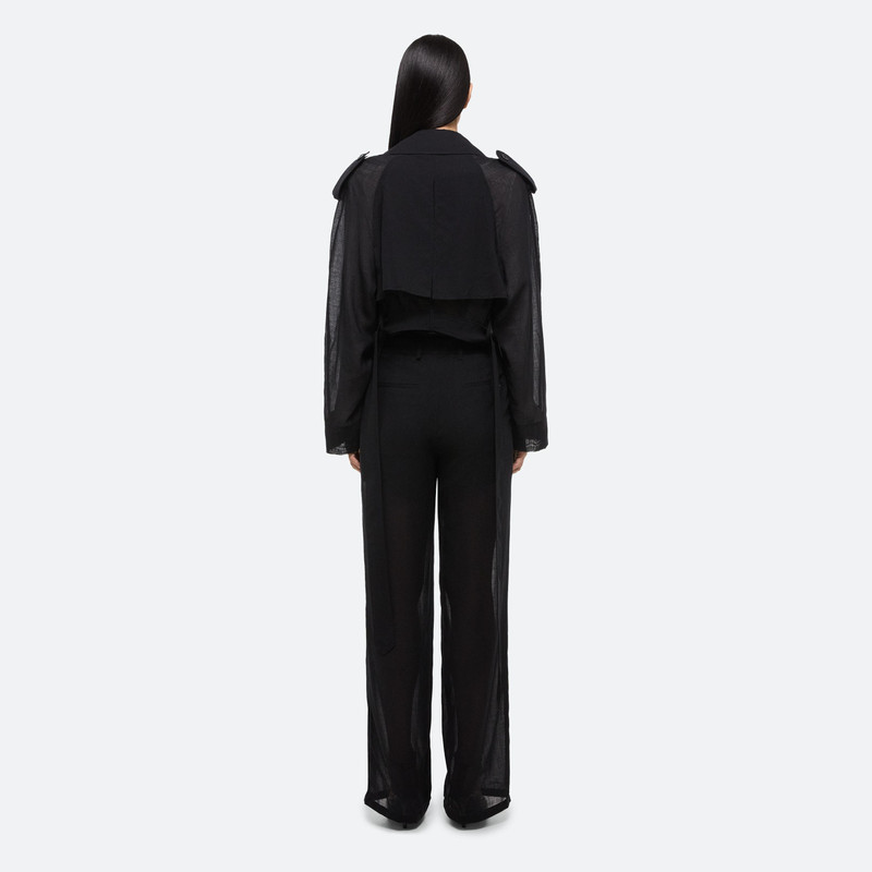 CROPPED TRENCH COAT 5