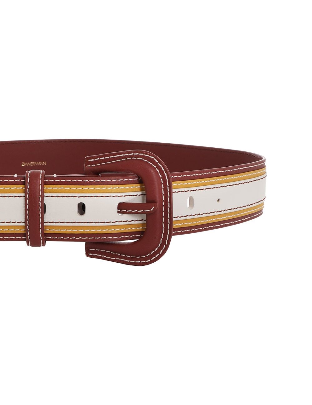 NARROW STRIPE BELT - 3