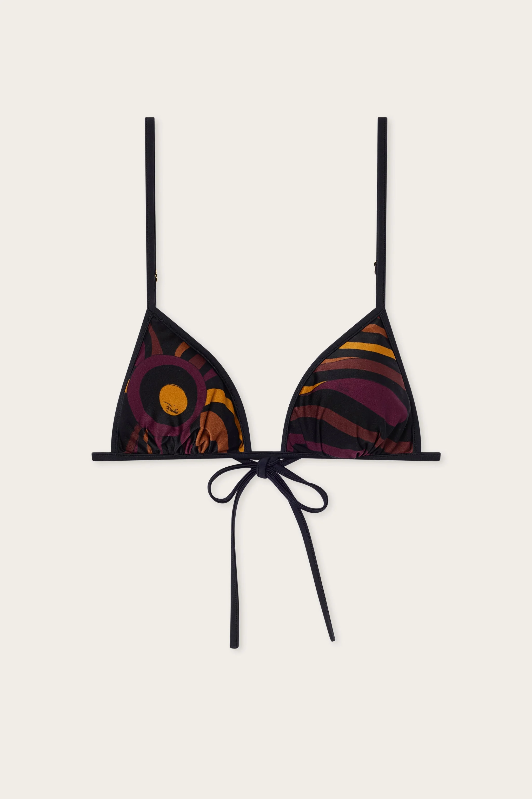MARMO PRINT BIKINI TOP - 1