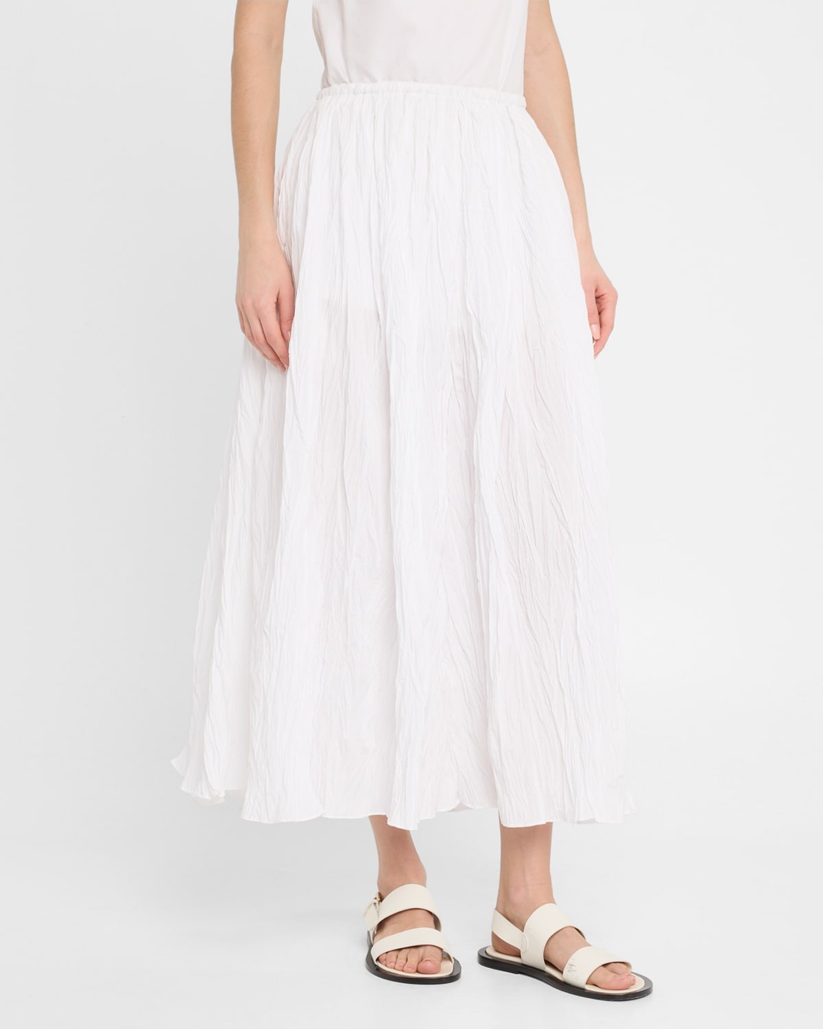 Long Plisse Skirt - 4