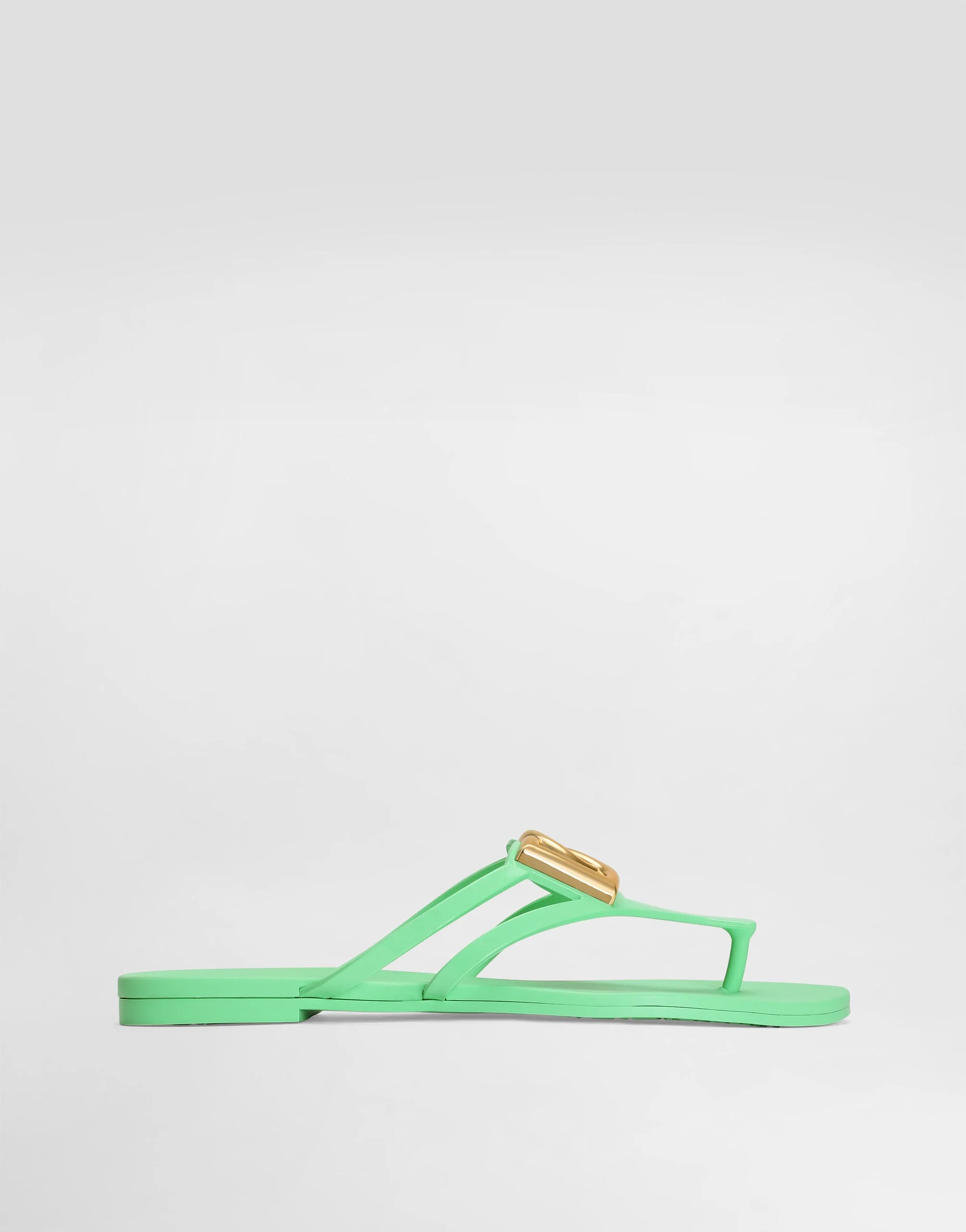 Rubber beachwear flip-flops - 1