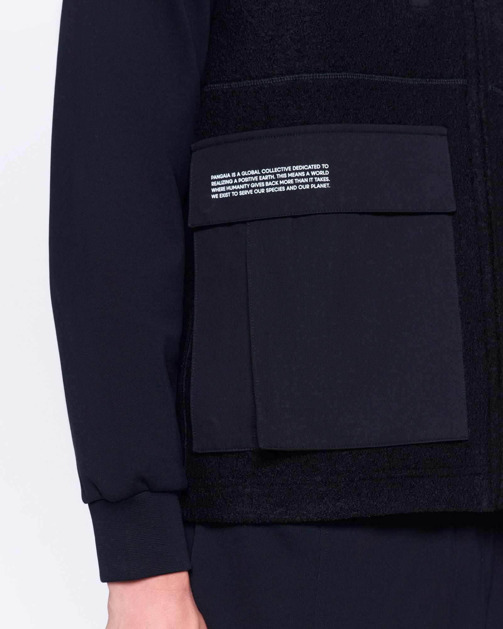 Men's DNA Utility Wool Gilet - Black - 4