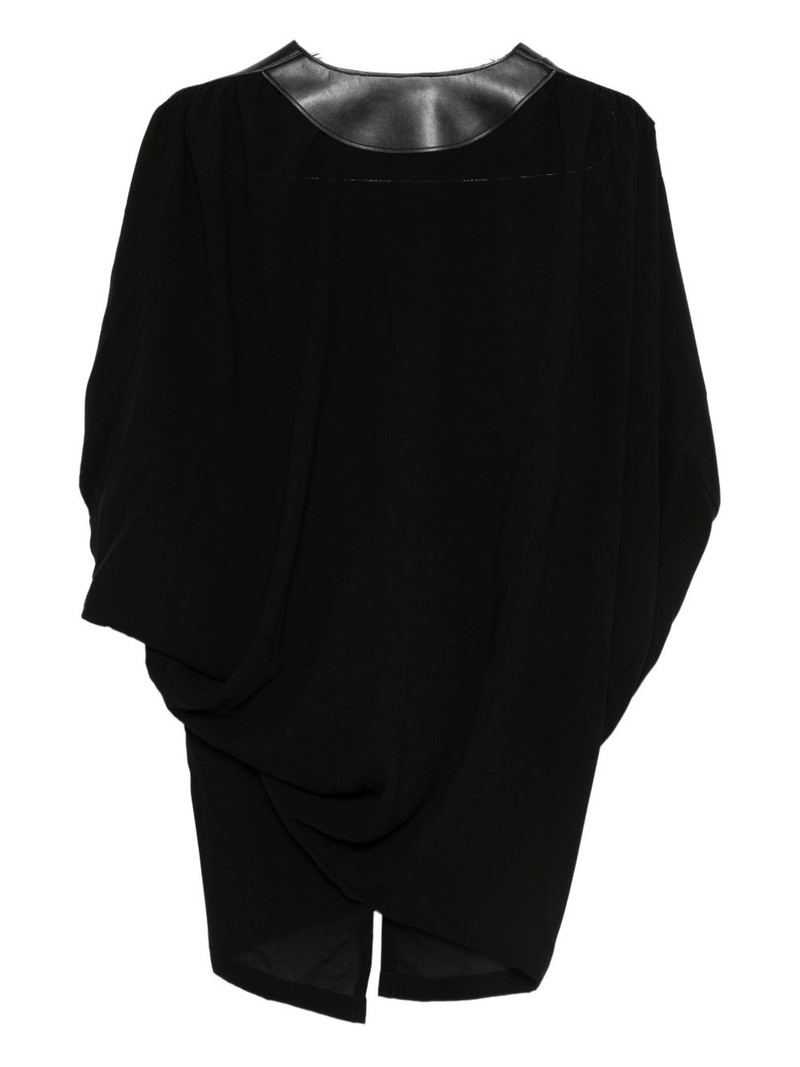 Junya Watanabe draped zip-fastening jacket outlook