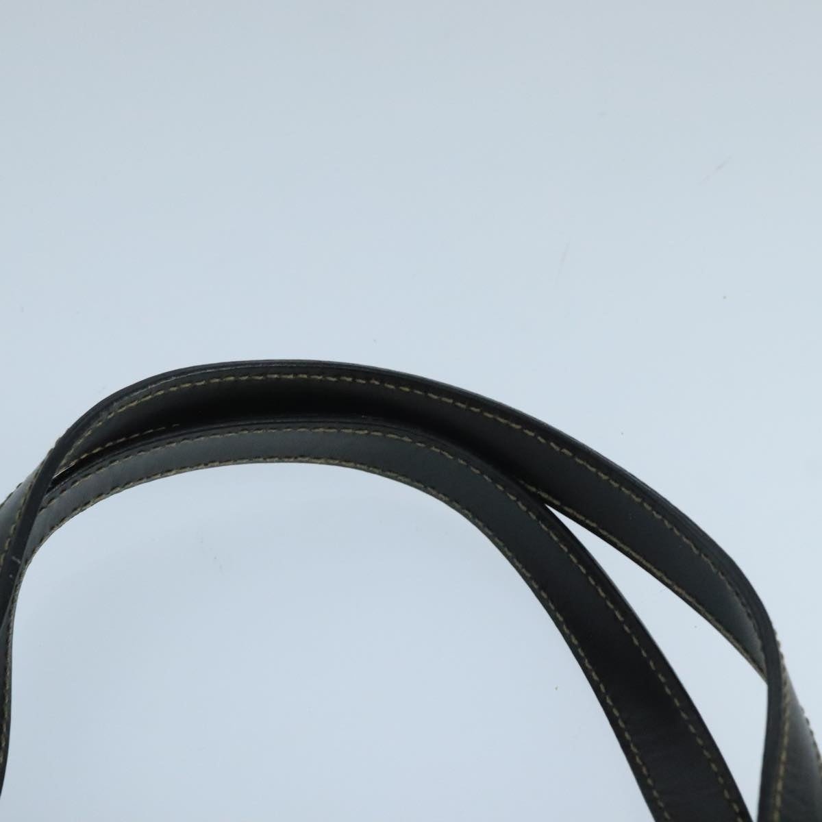 FENDI Pecan Canvas Hand Bag Brown Black - 8