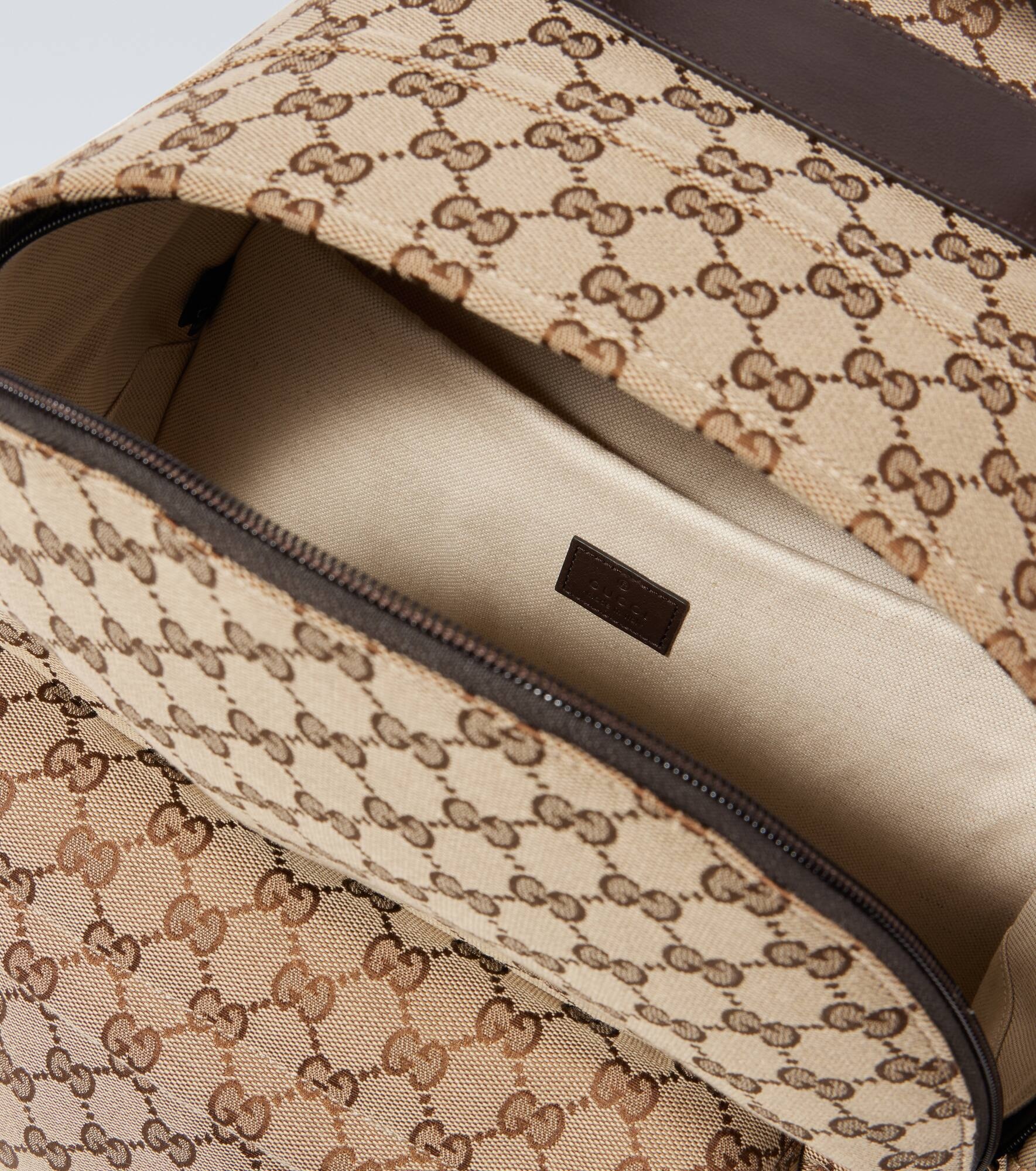 GG Canvas Medium backpack - 4
