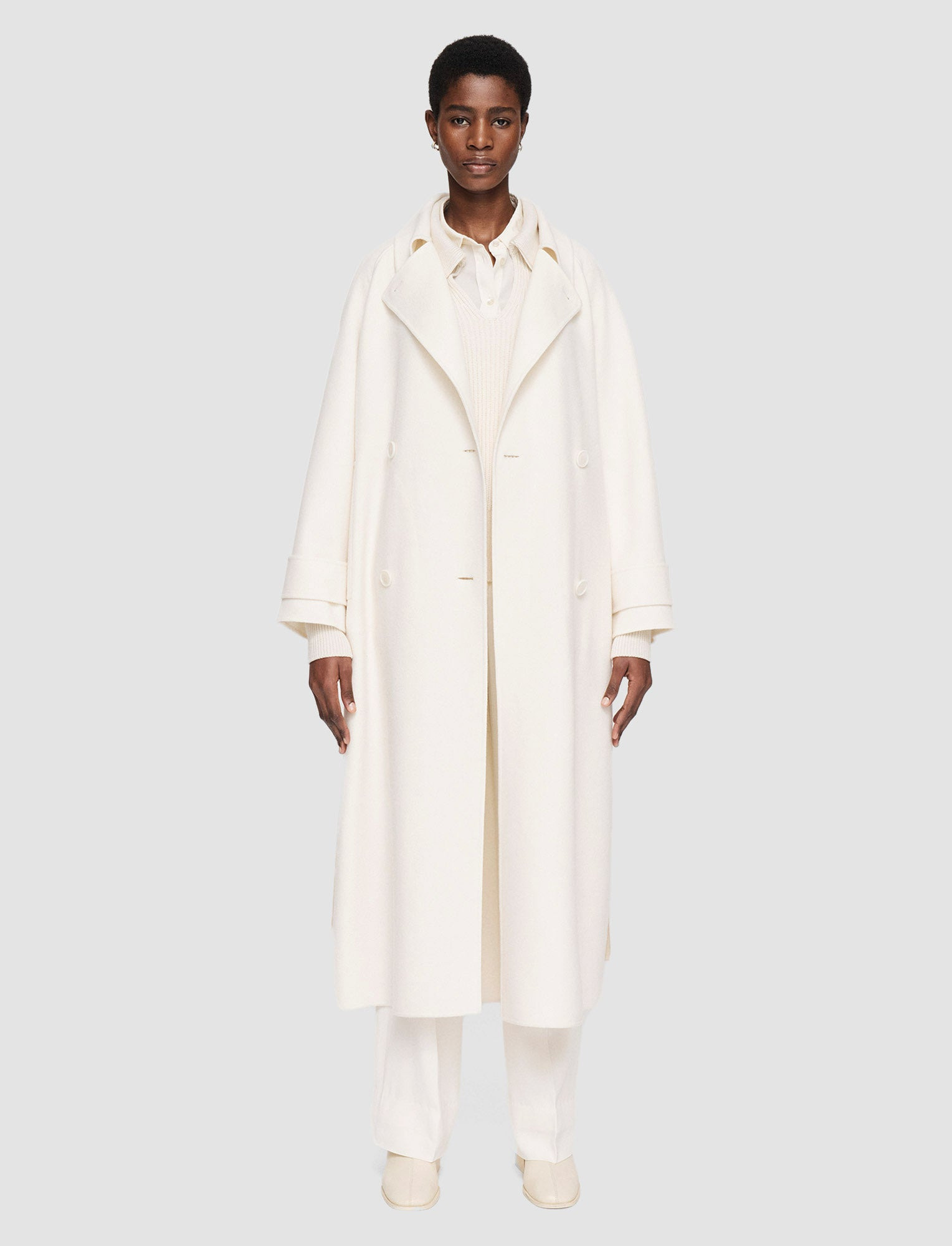 Double Face Cashmere Navarre Coat - 2