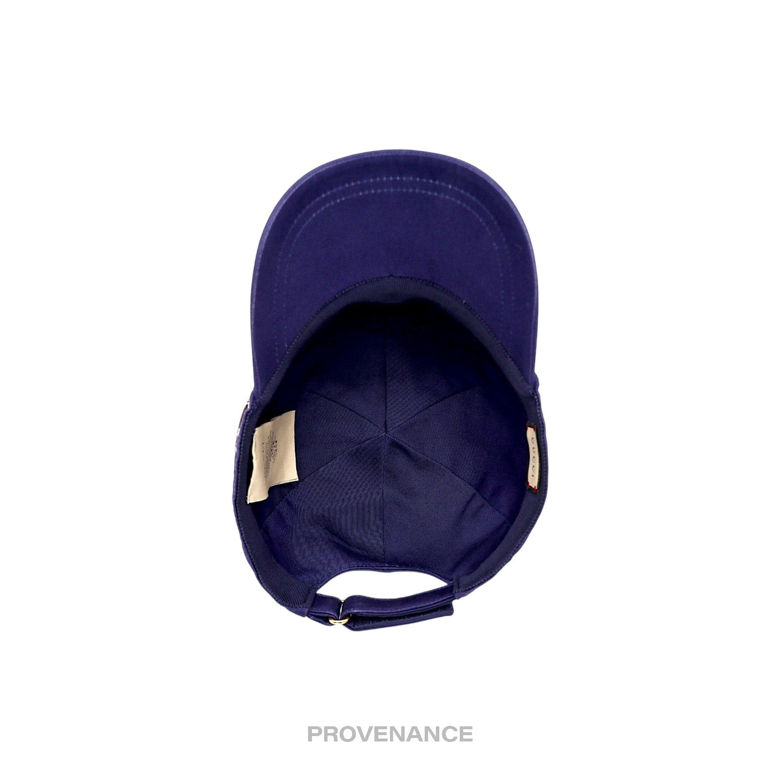 Gucci Eschatology Patch Logo Hat Cap - Blue - 8