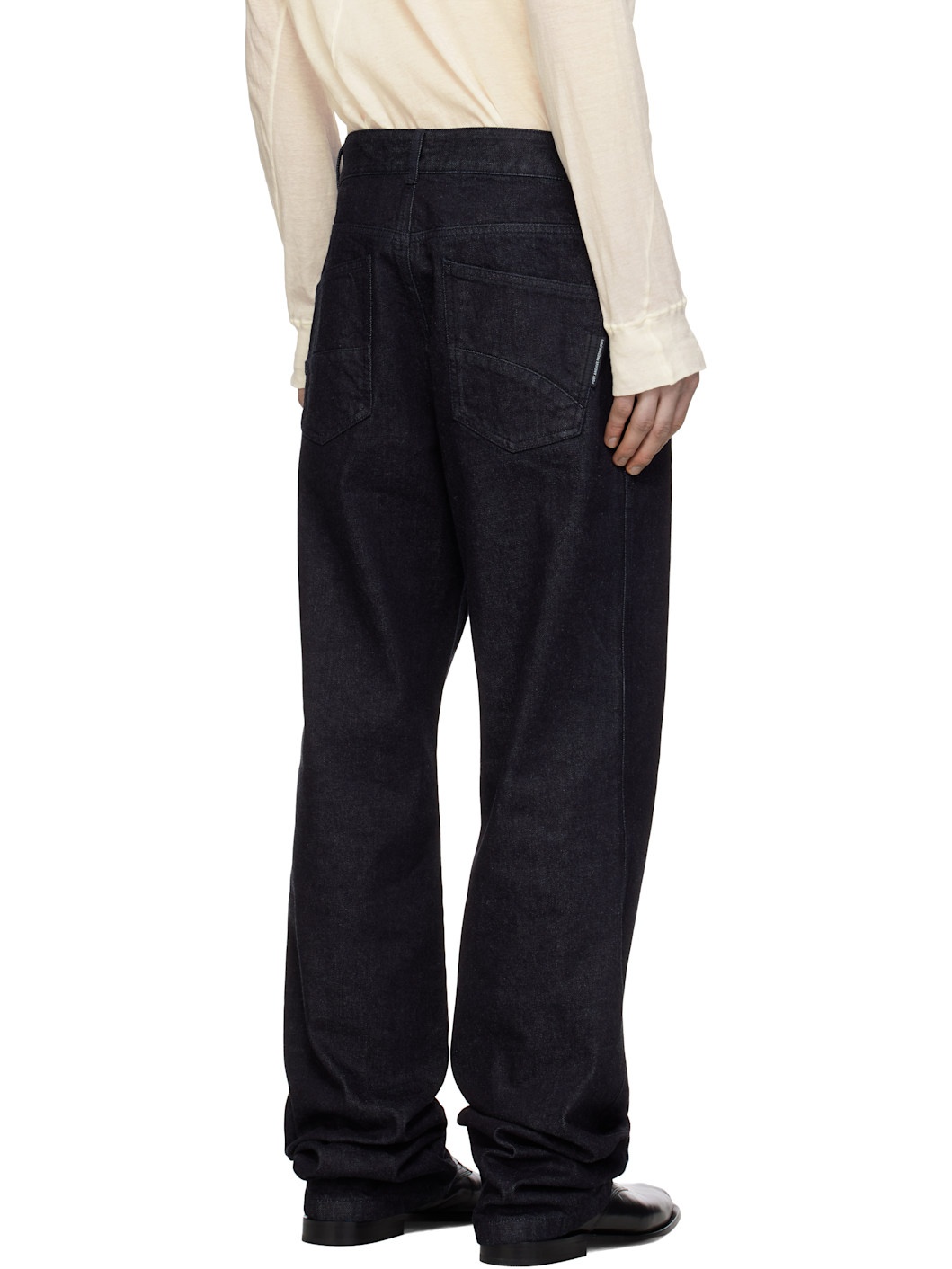 Navy 8.0 Right Jeans - 3