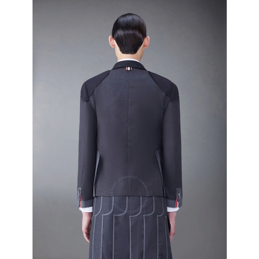 Thom Browne Men's Twill Classic Zig Zag Jacket - 5
